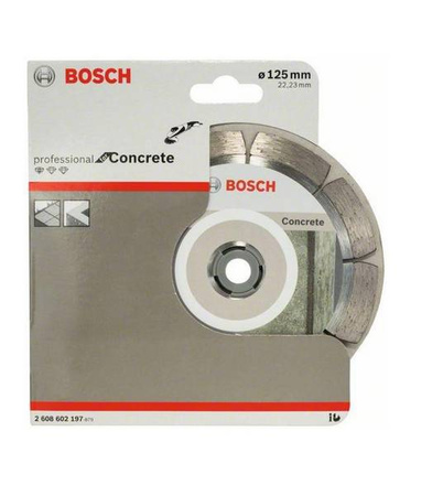 Bosch Tarcza diamentowa STANDARD FOR CONCRETE 125/22,23