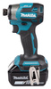 Makita Wkrętarka udarowa akumulatorowa DTD173RTJ 1/4'' 180 Nm 18V Li-Ion LXT 2x5.0 Ah, ładowarka, walizka Makpac