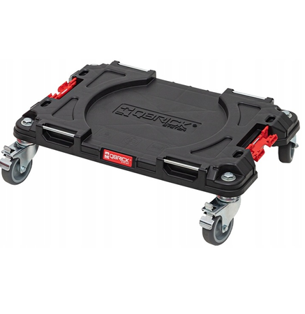QBRICK Zestaw modułowych skrzyń narzędziowych Qbrick System QS PRO Drawer Workshop Set 2 2.0 : Platforma transp. Pro + Qbrick System Pro Drawer2 Basic (2 szufl.) - 1 szt + Qbrick System Pro Drawer3 Basic (3 szufl.) + Skrzynia narz.Qbrick Pro