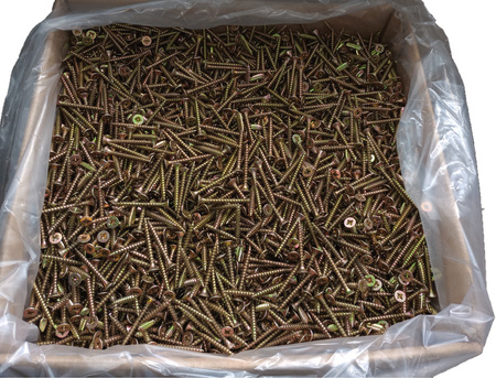 Wkręt wkręty do drewna hartowany stożkowy PZ2 5 X 35 5 kg