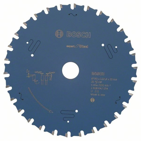 Bosch Piła tarczowa Expert for Steel 160x20 30z