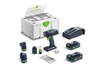Festool Akumulatorowa wiertarko-wkrętarka T18+3 HPC 4,0 I-Set