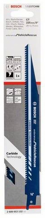 Bosch Brzeszczot do piły szablastej VR S1157CHM długość 225x20x1.35 do rozbiórki samochodów, prac ratowniczych