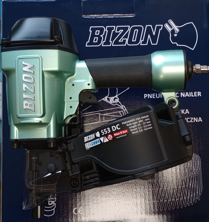 BIZON Gwoździarka bębnowa 553 DC do 55 mm wybitnie trwała i niezawodna