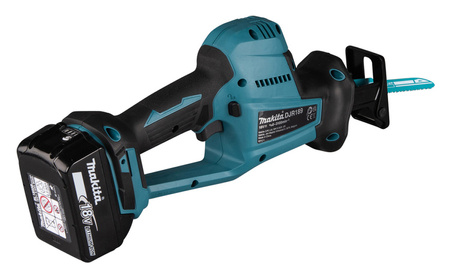 Makita Akumulatorowa pilarka szablasta DJR189RTJ 18V Li-Ion LXT 2 x 5.0 Ah, DC18RC, Makpac