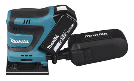 Makita Akumulatorowa szlifierka oscylacyjna 112x102 mm DBO480RTJ18V Li-Ion 2x 5.0 DC18RC Makpac