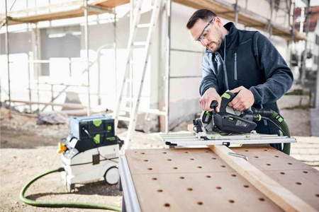 Festool Zagłębiarka TS 60 KEBQ-Plus na 100 lecie w niebieskim Systainerze