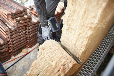 Festool Akumulatorowa pilarka do materiałów izolacyjnych ISC 240 Li EBI-Basic-4,0 - gratis akumulator