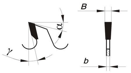 Gopol Piła standard 350x30x24z 20AA49 3.2/2.2