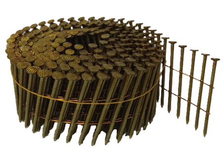 Gwoździe pierścieniowe do gwoździarki bębnowej 2,5x50 opk 9000 żywicowane