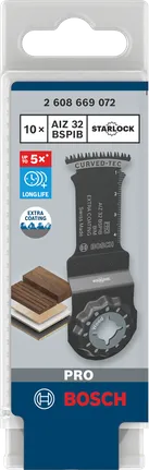 Bosch Brzeszczot do cięcia wgłębnego PRO AIZ 32 BSPIB, 32 × 50 mm opk 10 szt