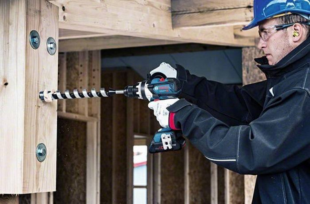 Bosch Wiertarko-wkrętarka akumulatorowa GSR 18 V-110C, 2 x 5,0 Ah Li-Ion, walizka L-Boxx