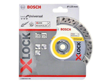 Bosch Tarcza diamentowa Best For UNIWERSAL 125x22,2x2,2x12 X-LOCK