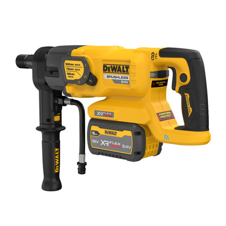 Dewalt Akumulatorowa wiertnica diamentowa, praca na sucho i mokro DCD150X2-QW 2 x 9 Ah 54V FlexVot, walizka