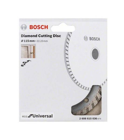 Bosch Tarcza diamentowa Eco for Universal 115 mm
