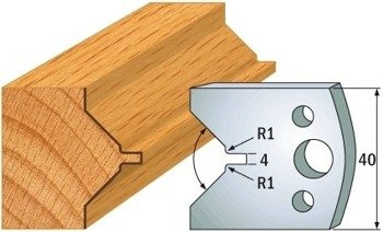 CMT Noże HSS 40x4 mm