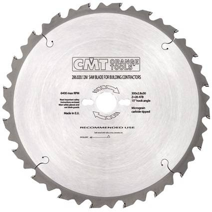 CMT Piła HM D=500 F=30 Z=36 K=3,8/2,8 Piła konstruktorska <=15