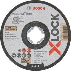 Bosch Tarcza tnąca Standard for Inox 125x1x22,23 mm X-LOCK
