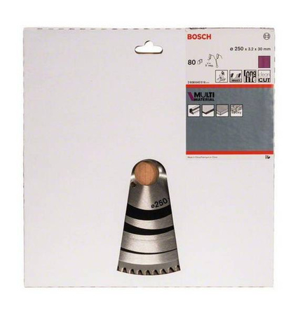 Bosch Piła tarczowa Multi Material 250x3.2x30 z80