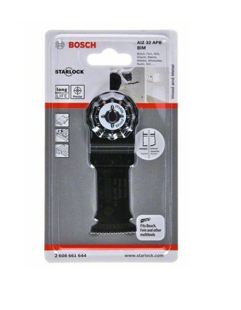 Bosch Brzeszczot oscylacyjny Starlock BIM AIZ 32 APB 32x50 mm