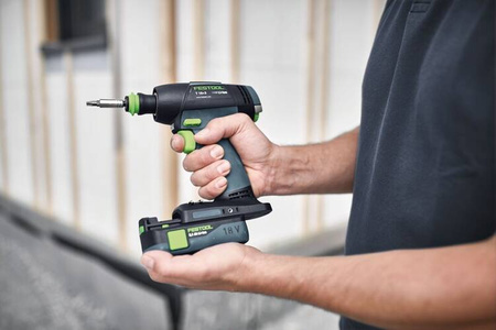 Festool Zestaw wiertarko-wkrętarka i zakrętarka TID 18 + T18+3 HPC 4,0 I-Set