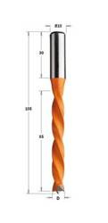CMT Wiertło HW nieprzelotowe D=8 I=65 L=105 S=10x30 LH