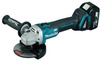 Makita Bezprzewodowa szlifierka kątowa DGA506RTJ 125mm; 18V; 2x5,0Ah MAKPAC