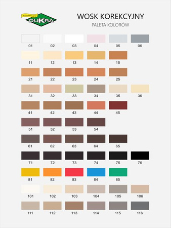 Dukra Wosk korekcyjny miękki 43