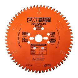 CMT Piła HM D=260 F=30 Z=60  K=2,5/1,8