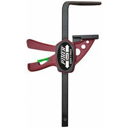 Zestaw 2szt ścisk stołowy QUICK 22 cm do szyny, listwy prowadzącej , max. siła nacisku 60 kg , ramię 7 cm, szyna 13,9x4,4 mm