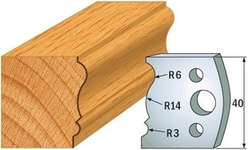 CMT Noże do głowicy 40x4 mm