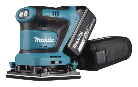Makita Akumulatorowa szlifierka oscylacyjna 112x102 mm DBO480RTJ18V Li-Ion 2x 5.0 DC18RC Makpac