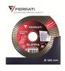 FERRATI Tarcza diamentowa tnąca i szlifująca 1A1R SUPRA 125 mm 22,23 mm