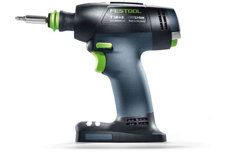 Festool Akumulatorowa wiertarko-wkrętarka T18+3 Li Basic