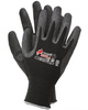 Rękawice ochronne nylon-latex czarne RNYLAB 9