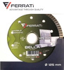 FERRATI Tarcza diamentowa tnąca 1A1R BELLA 125 mm 22,23 mm