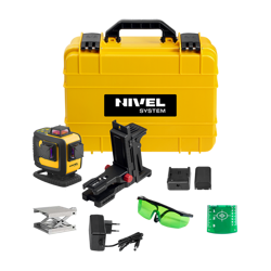 Nivel System Multilaser 4-płaszczyznowy CL4D-G z zieloną wiązką