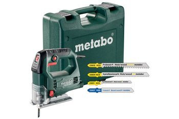 Metabo Wyrzynarka STEB 65 Quick w walizce PVC + 20 sztuk brzeszczotów