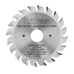 CMT Podcinak składany HM D=120 F=20 K=2,8-3,6 Z=24