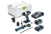 Festool Akumulatorowa wiertarko-wkrętarka udarowa QUADRIVE TPC 18/4 5,2/4,0 I-Set SCA