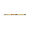 Słowik PN08 Poziomnica anodowana złota 80 cm - HERKULES - Spadek 2% (2 x pion; 1 x poziom)