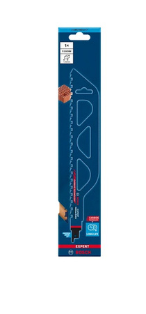 Bosch Brzeszczot do piły szablastej do pustaków ceramicznych 300 mm Expert S1243 HM Endurance for Brick 1szt