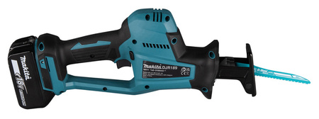 Makita Akumulatorowa pilarka szablasta DJR189RTJ 18V Li-Ion LXT 2 x 5.0 Ah, DC18RC, Makpac