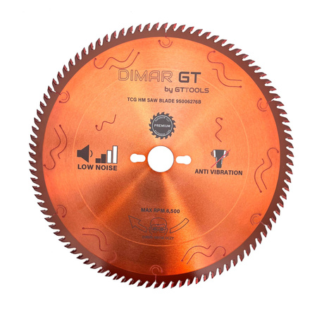 DIMAR GT Piła tarcza do płyty MDF DFSQ 300 mm 96z otw. 30 chromowana