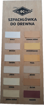 Dukra Szpachlówka do drewna 1,5 kg Mahoń