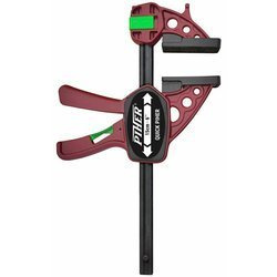 Piher Ścisk stolarski Quick 60 cm max. siła nacisku 150 kg , ramię 8 cm, szyna 19x6,3 mm