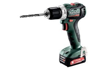 Metabo Wiertarko-wkrętarka akumulatorowa PowerMaxx BS 12 BL, 2 x 2.0 Ah 12V Li-Ion, ładowarka SC 30, walizka PVC