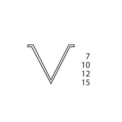 Zszywka ALFAMACHINE 12mm 3000 szt.