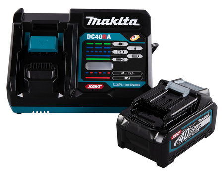 Makita Zestaw zasilający XGT 40Vmax (Akumulator BL4040B x 1 + ładowarka DC40RA)