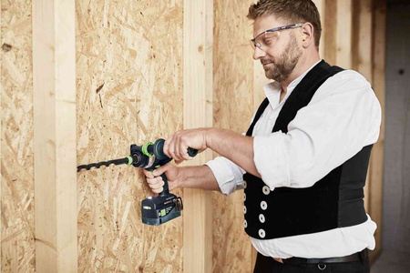 Festool Akumulatorowa wiertarko-wkrętarka QUADRIVE TDC 18/4 5,0/4,0 I-Plus